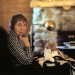 With_Butch_the_Cat_Monson,_Maine_September_1980